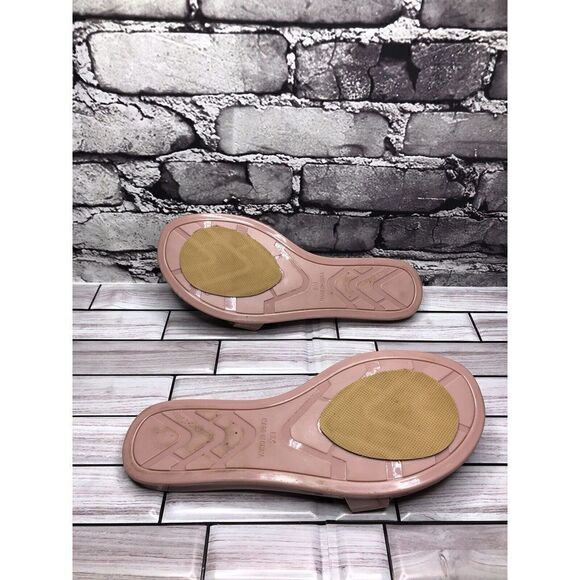 Vince Camuto Evolet Blush Rose Jelly Rubber Thong Sandals Women’s Sz 8M US/39EU - Picture 14 of 16